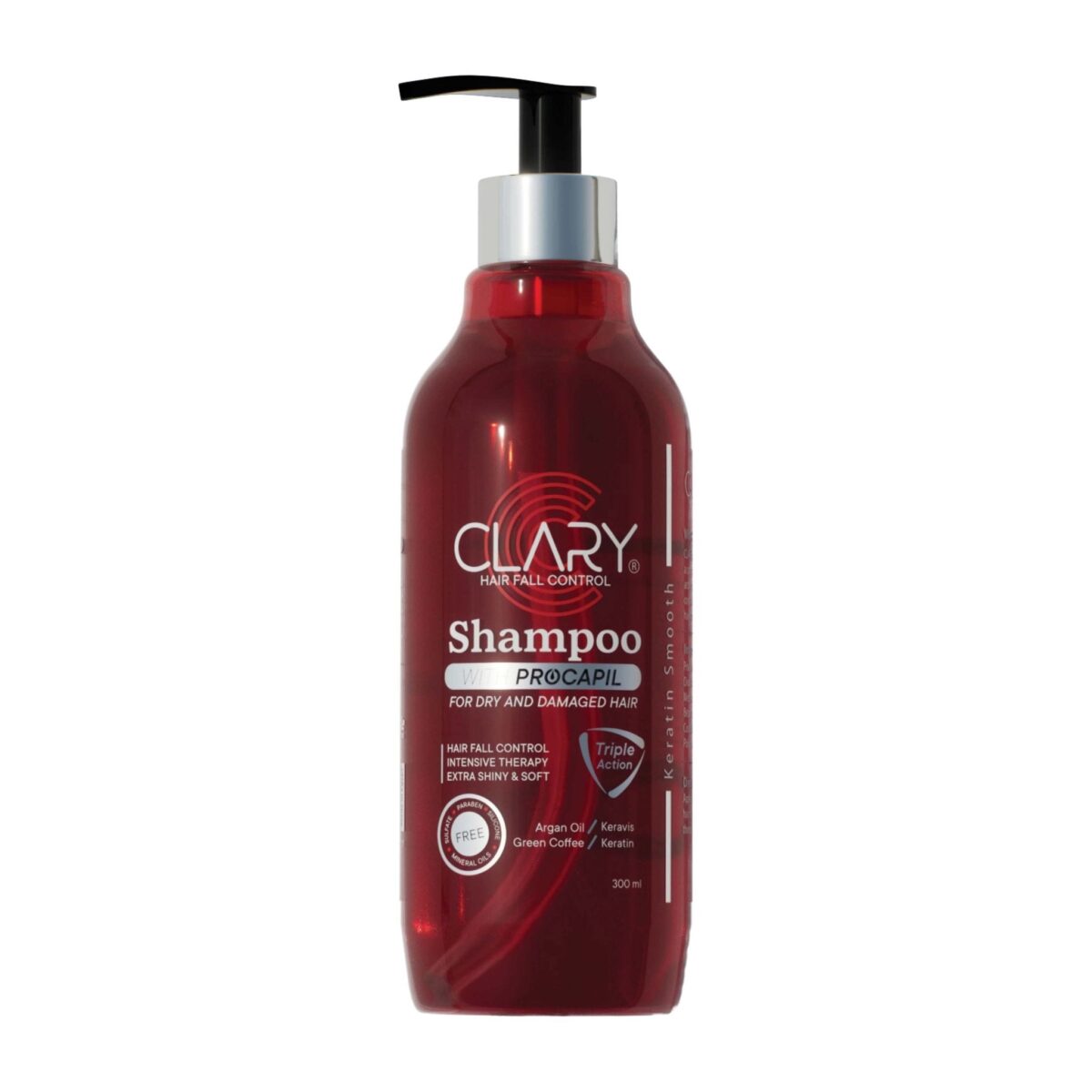 Clary Hair Fall Control Shampoo - 300ml - Image 1