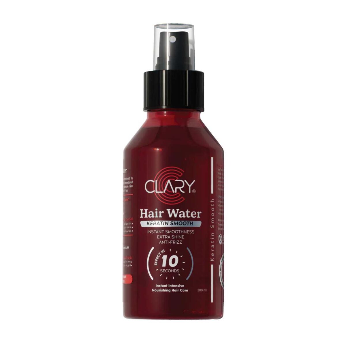 Clary Keratin Smooth Hair Water - 200ml - Image 1