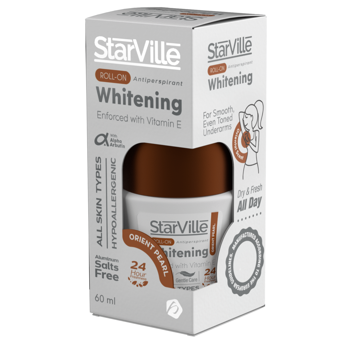 Starville Whitening Roll On Orient Pearl Scent 60 ml - Image 1