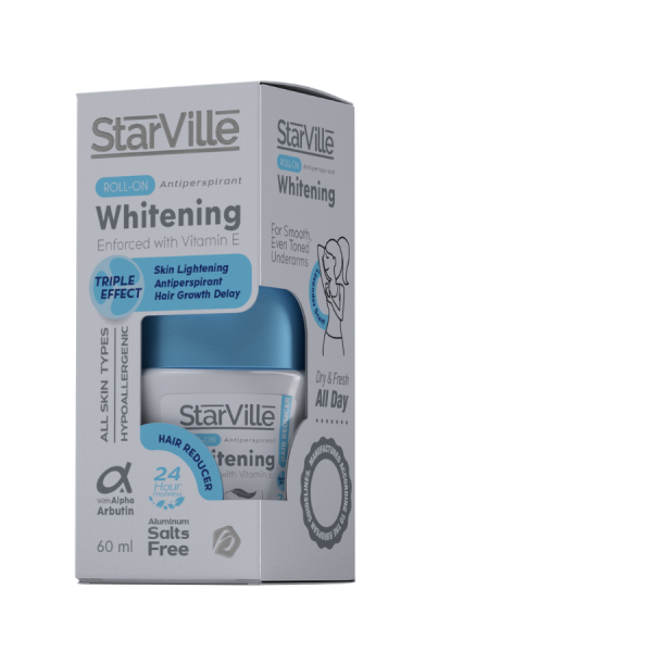 Starville Whitening Roll-On Hair Reducer 60 ml