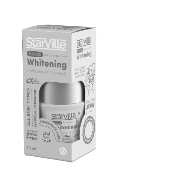 Starville Whitening Roll On Fragrance Free 60 ml