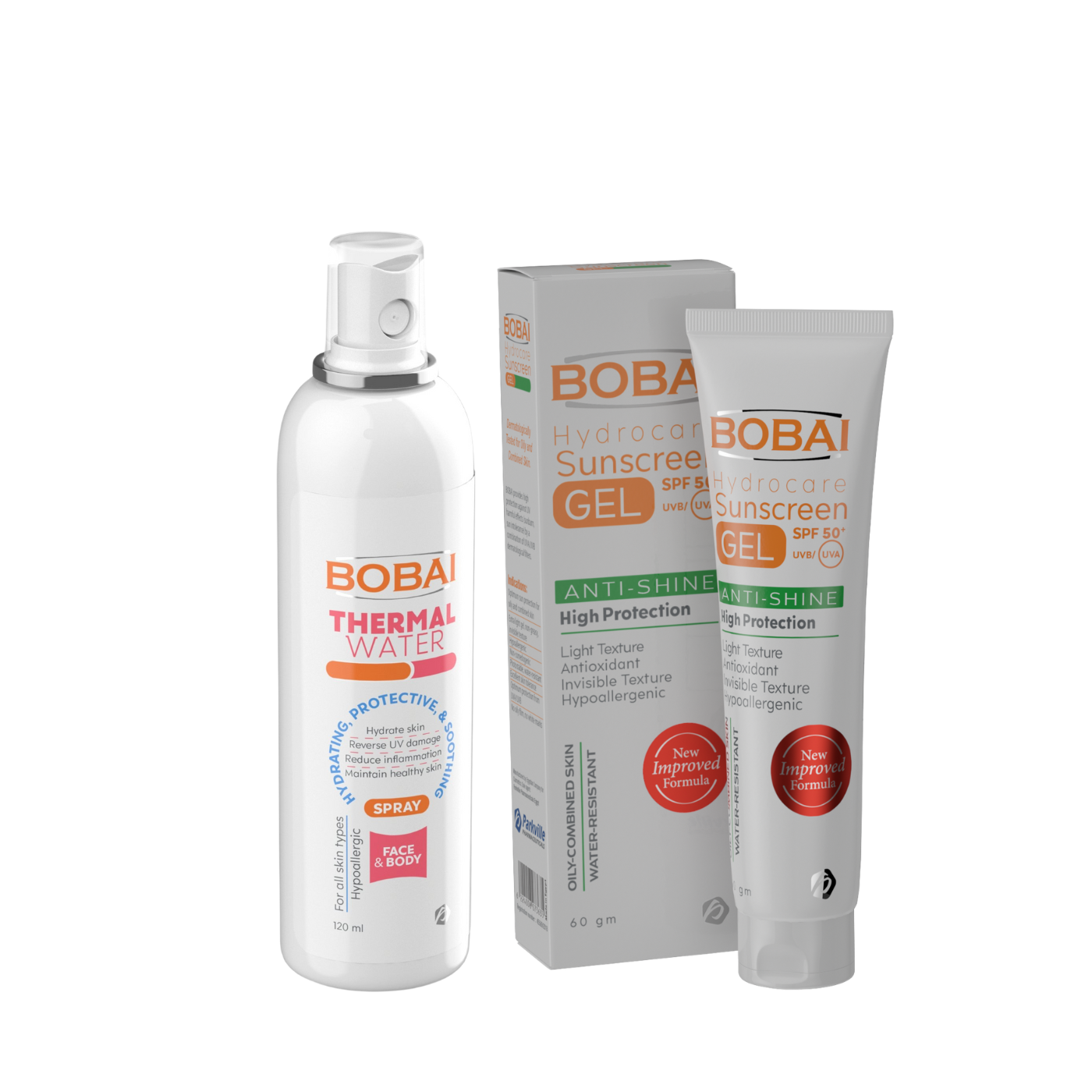 untitleddesign_87 BOBAI Sunscreen Hydrocare Gel SPF 50+ and BOBAI Thermal Water Offer Pack - Image 1